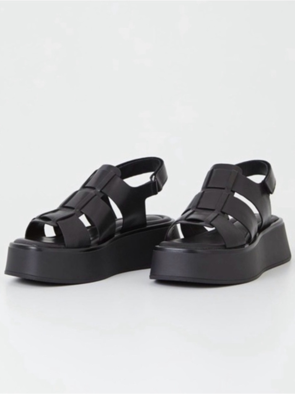 Vagabond Courtney Platform Sandals Size 10 Black